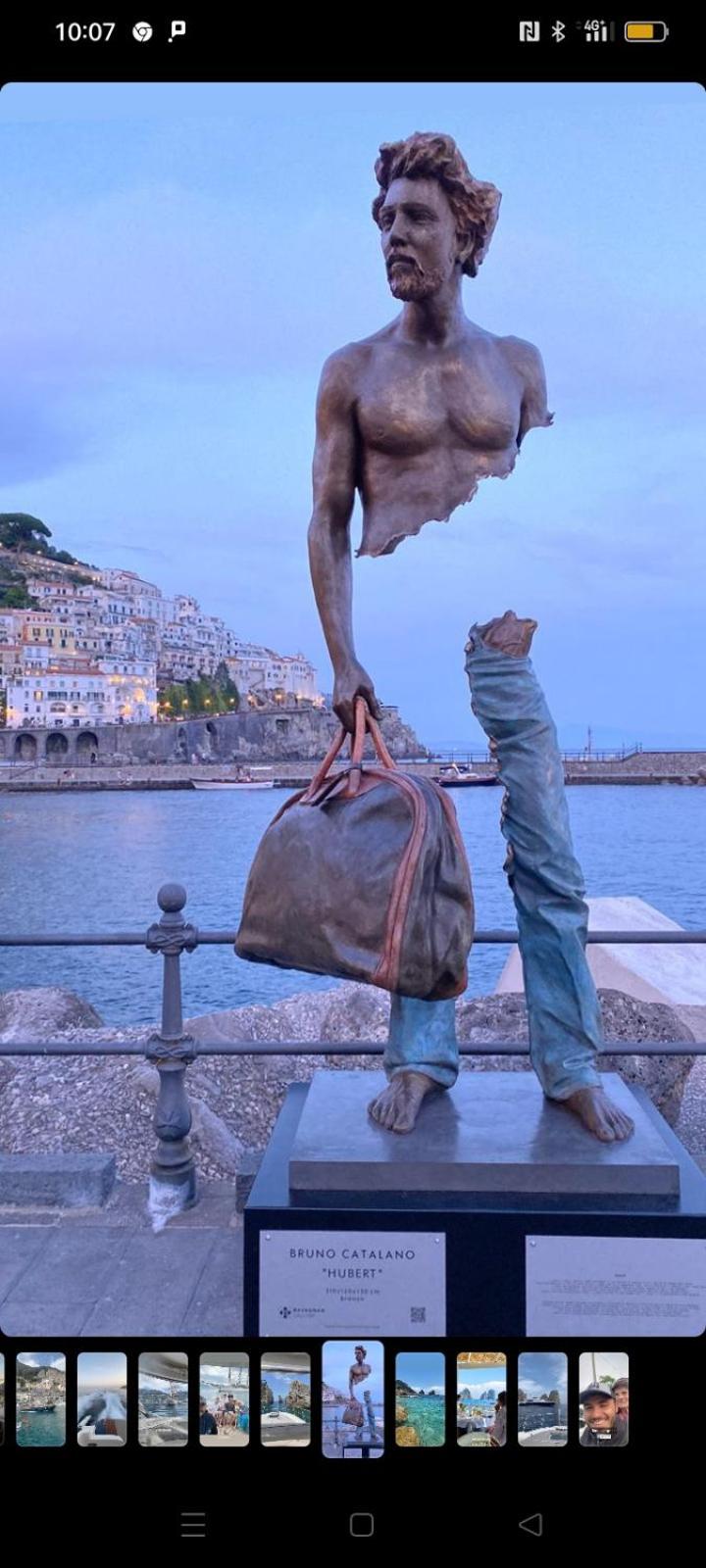 A Un Passo Dagli Dei Panzió Pimonte Kültér fotó